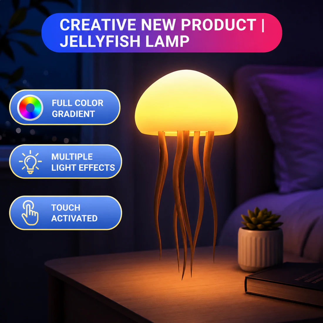 Floating Jelly Lamp