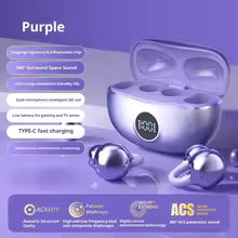 Original Sony Wireless Headphones D151 Open-back Clip-on Style, Bluetooth 5.4 Sports Earphone Hi-Fi Noise canceling Headset